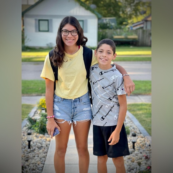 ripped denim boyfriend shorts - Picture 9 of 9